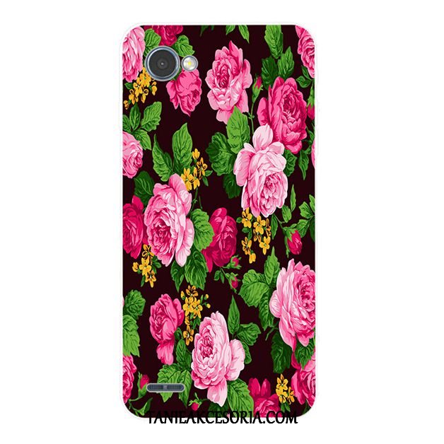 Etui Lg Q6 Kolor Telefon Komórkowy Mini, Pokrowce Lg Q6 Dostosowane Moda Kwiaty