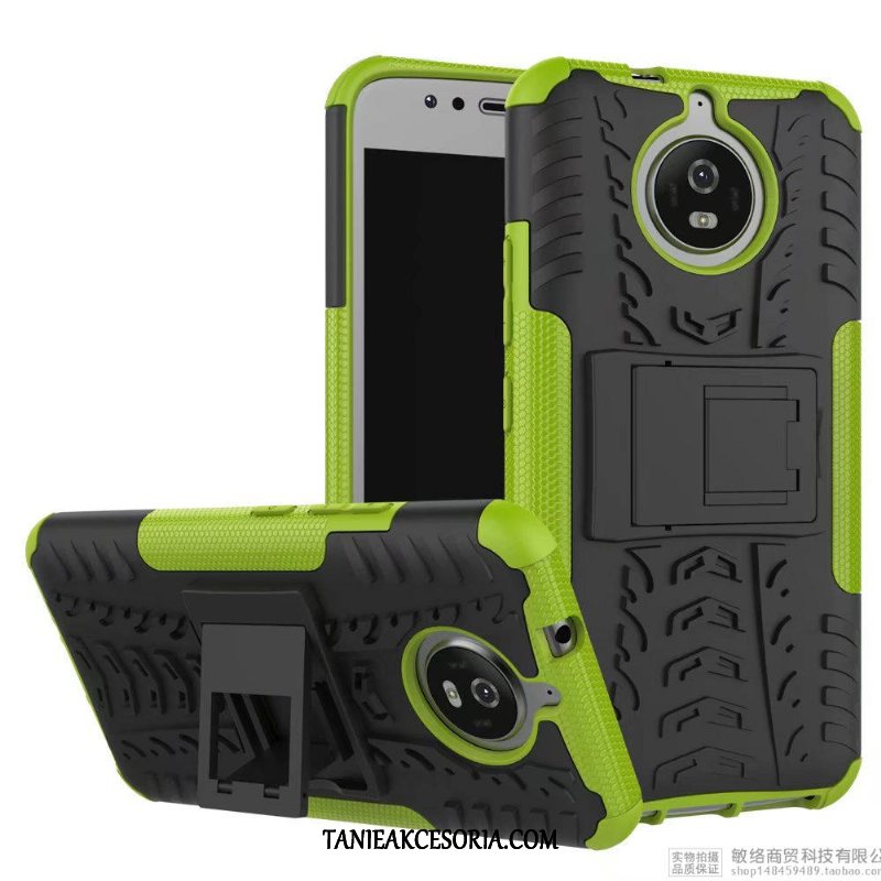 Etui Moto G5s Ochraniacz All Inclusive Zielony, Pokrowce Moto G5s Siatkowe Silikonowe Telefon Komórkowy