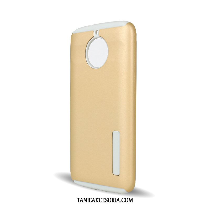 Etui Moto G5s Plus Duży Złoto Telefon Komórkowy, Pokrowce Moto G5s Plus Ochraniacz Nowy Jednolity Kolor
