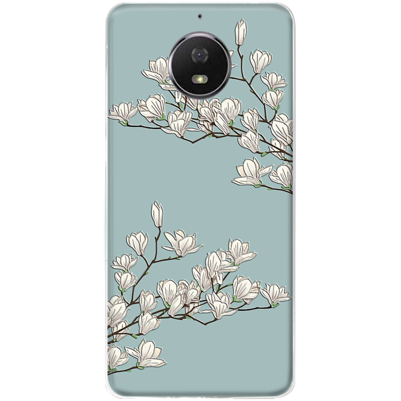 Etui Moto G5s Relief Telefon Komórkowy Kwiaty, Pokrowce Moto G5s Miękki Ochraniacz Anti-fall