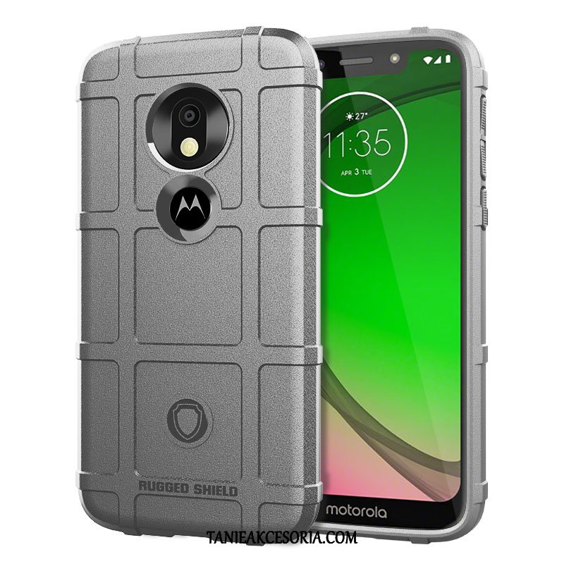 Etui Moto G7 Play Anti-fall Ochraniacz Europa, Futerał Moto G7 Play Telefon Komórkowy Szary Taktyka