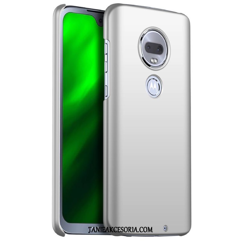 Etui Moto G7 Silky All Inclusive Jednolity Kolor, Futerał Moto G7 Telefon Komórkowy Trudno Nubuku Beige