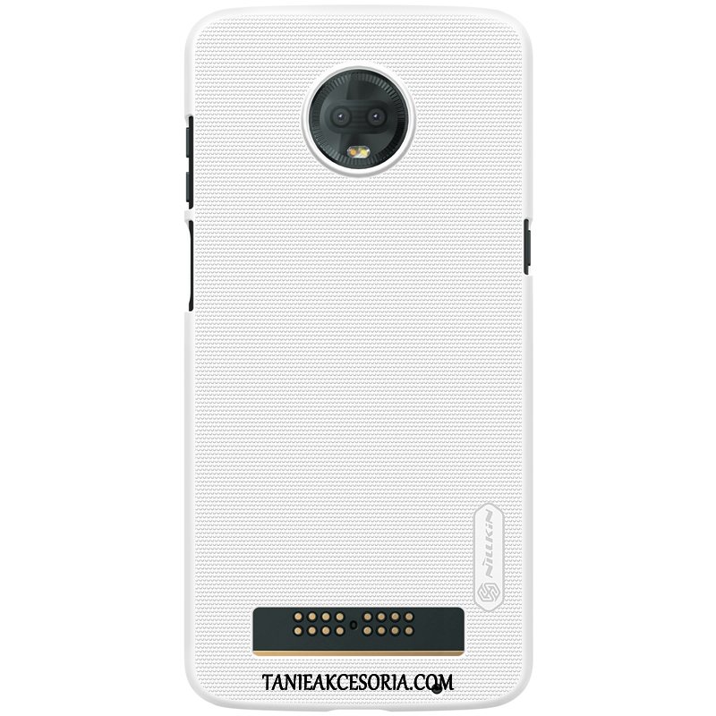 Etui Moto Z3 Play Ochraniacz Anti-fall Trudno, Pokrowce Moto Z3 Play Telefon Komórkowy Złoto Biały