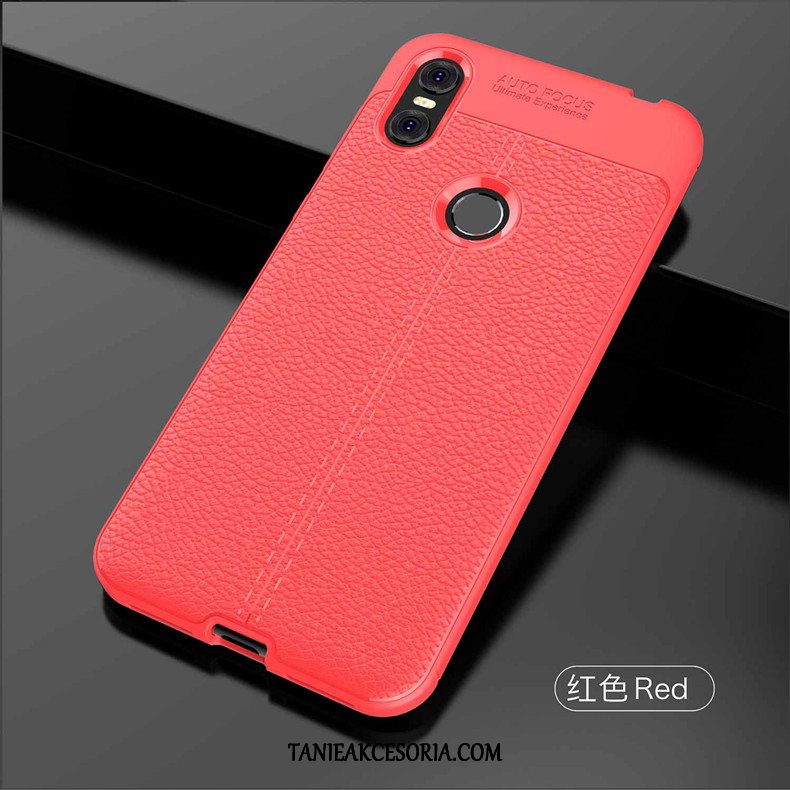Etui Motorola One Chłodzenie Nubuku Czerwony, Futerał Motorola One Cienkie All Inclusive Telefon Komórkowy