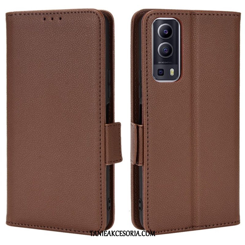 Etui Na Telefon Pokrowce do Vivo Y72 5G Etui Folio Flap Double Nowe Kolory