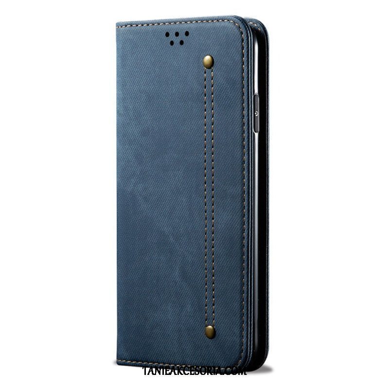 Etui Na Telefon do Huawei P60 Pro Etui Folio Tkanina Dżinsowa