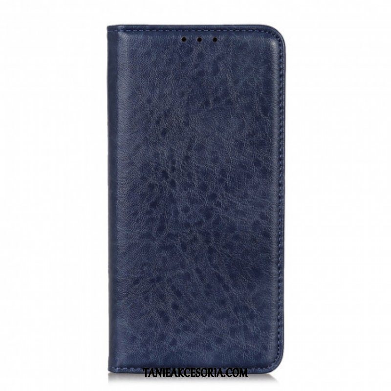 Etui Na Telefon do Samsung Galaxy A52 4G / A52 5G / A52s 5G Etui Folio Rozszczepiona Rzemienna Tekstura