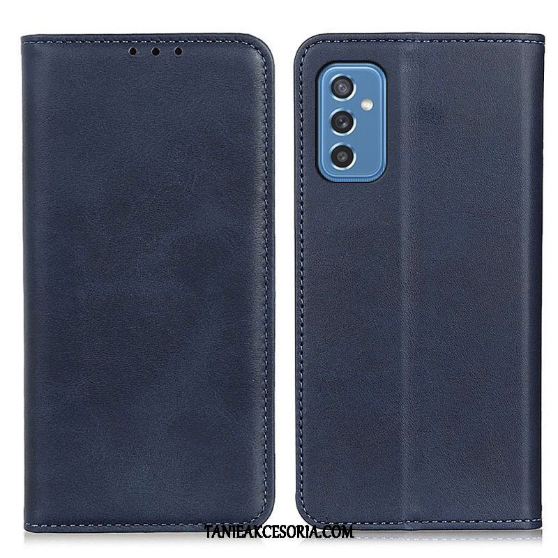 Etui Na Telefon do Samsung Galaxy M52 5G Etui Folio Elegancka Skóra