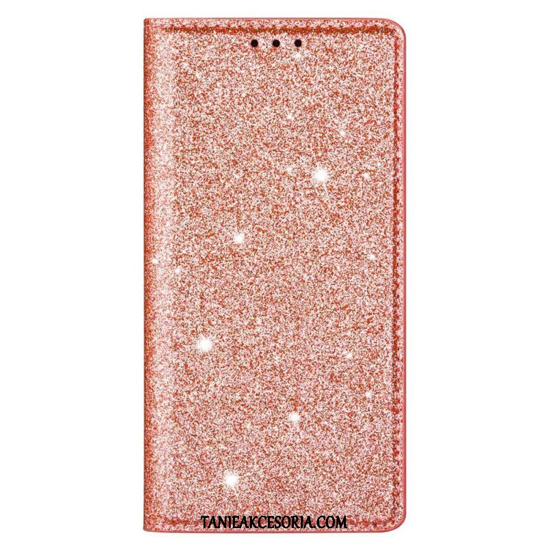 Etui Na Telefon do Samsung Galaxy S23 Plus 5G Etui Folio Cekinowy Styl