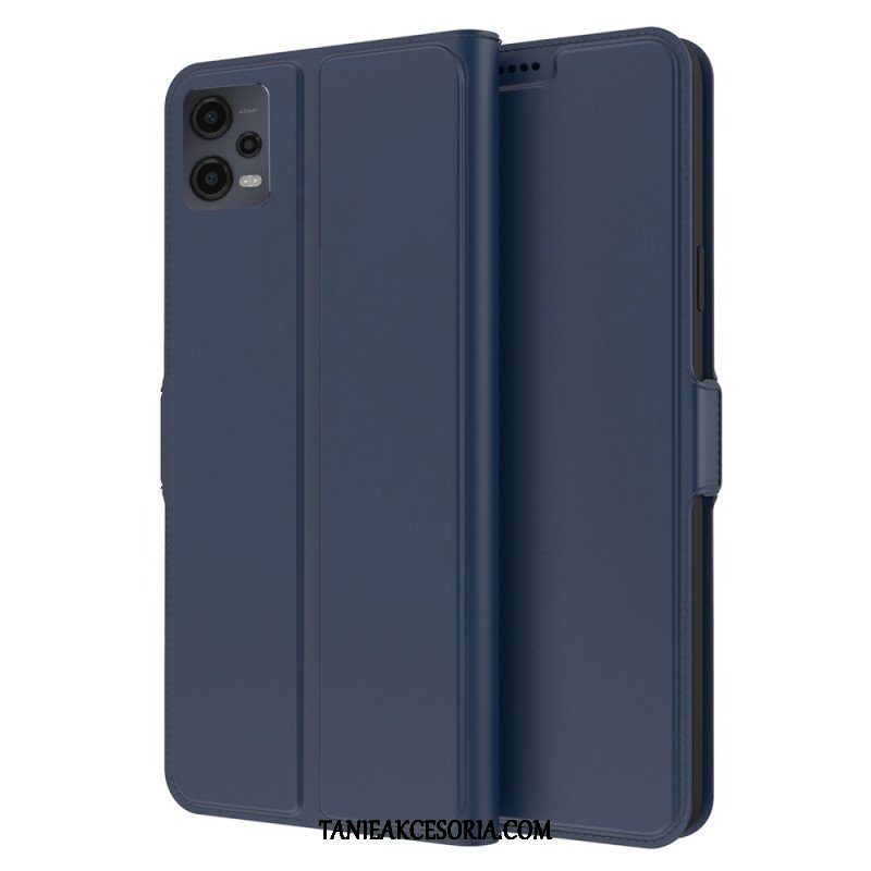 Etui Na Telefon do Xiaomi Redmi Note 12 5G Etui Folio Stylizacja Skóry