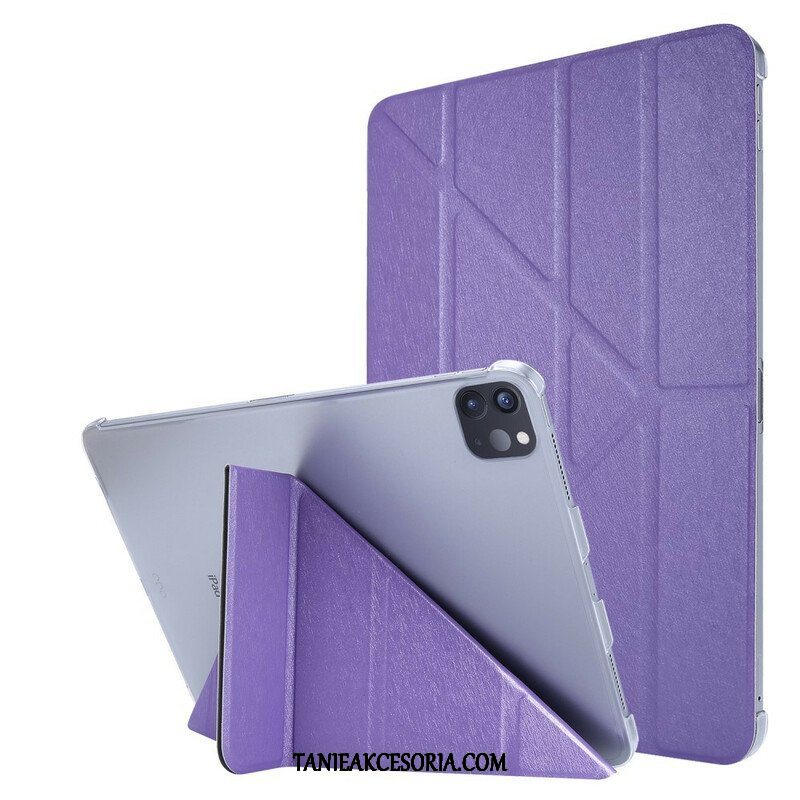 Etui Na Telefon do iPad Pro 12.9" (2022) Origami Ze Sztucznej Skóry