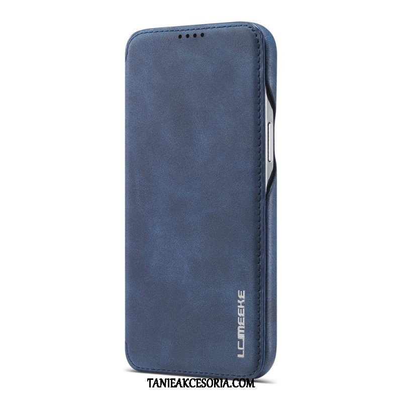 Etui Na Telefon do iPhone 15 Plus Etui Folio Imitacja Skóry Lc.imeeke