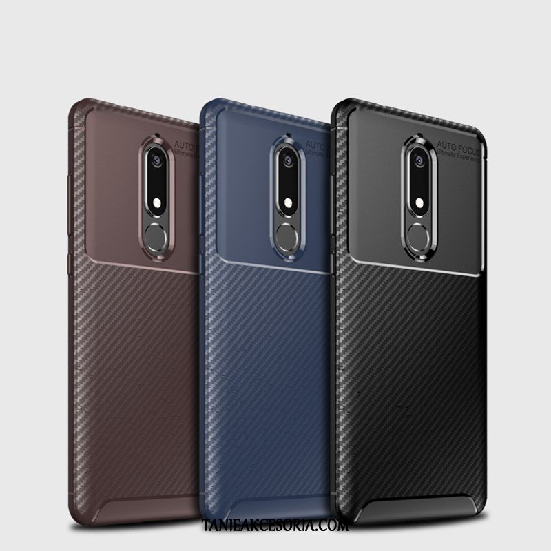 Etui Nokia 5.1 Czarny Telefon Komórkowy, Futerał Nokia 5.1