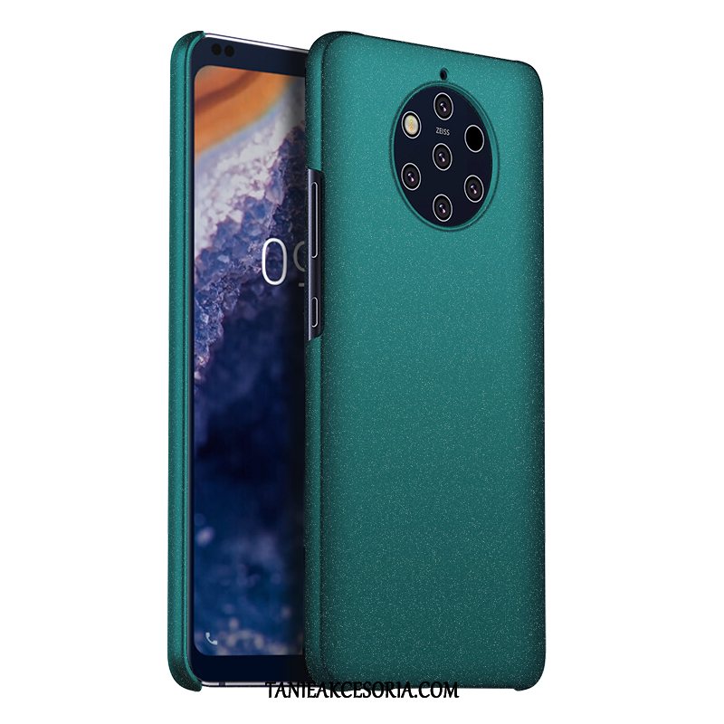 Etui Nokia 9 Pureview Nubuku Trudno All Inclusive, Pokrowce Nokia 9 Pureview Ciemnozielony Ochraniacz Telefon Komórkowy Sandfarben