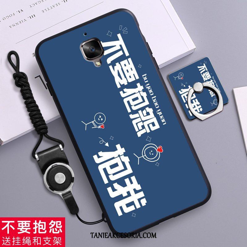 Etui Oneplus 3 Silikonowe Modna Marka Telefon Komórkowy, Futerał Oneplus 3 Osobowość Niebieski Anti-fall
