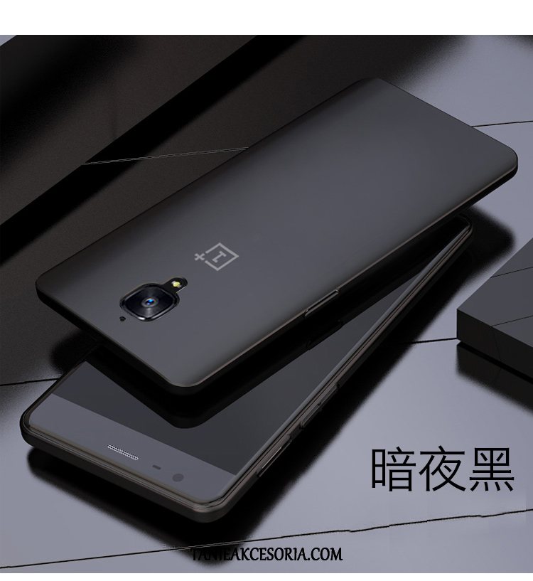 Etui Oneplus 3t Silikonowe Cienkie All Inclusive, Futerał Oneplus 3t Czarny Tendencja Telefon Komórkowy