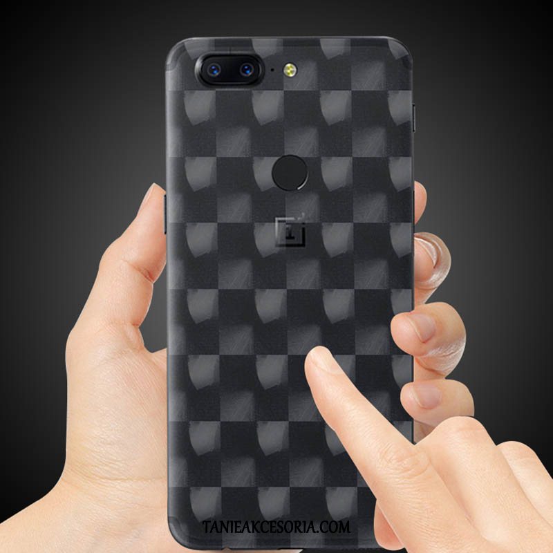 Etui Oneplus 5t Przezroczysty All Inclusive Filmy, Pokrowce Oneplus 5t Czarny Włókno Tylna Pokrywa