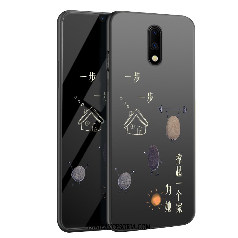 Etui Oneplus 7 Czarny Telefon Komórkowy Mały, Pokrowce Oneplus 7 Cienka Silikonowe Ochraniacz