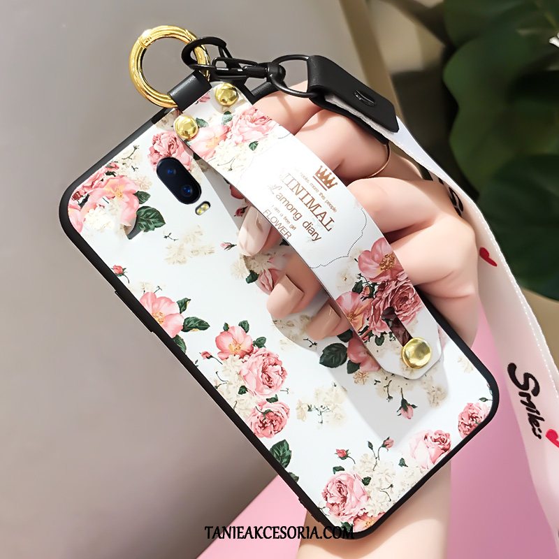 Etui Oppo R17 Wisząca Szyja All Inclusive Anti-fall, Obudowa Oppo R17 Kreskówka Różowe Miękki