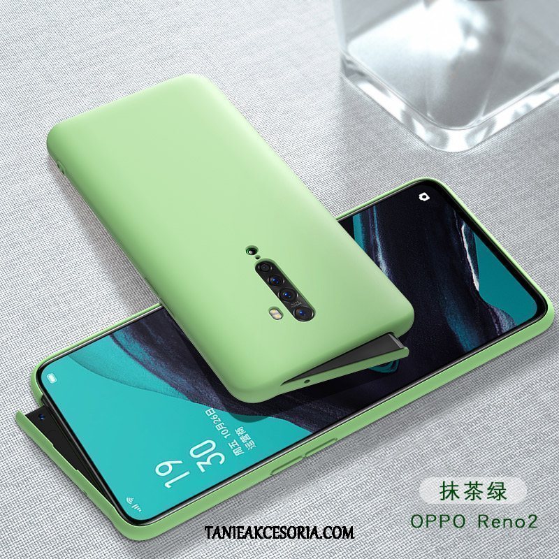 Etui Oppo Reno 2 All Inclusive Ochraniacz Zielony, Futerał Oppo Reno 2 Czerwony Netto Silikonowe Miękki