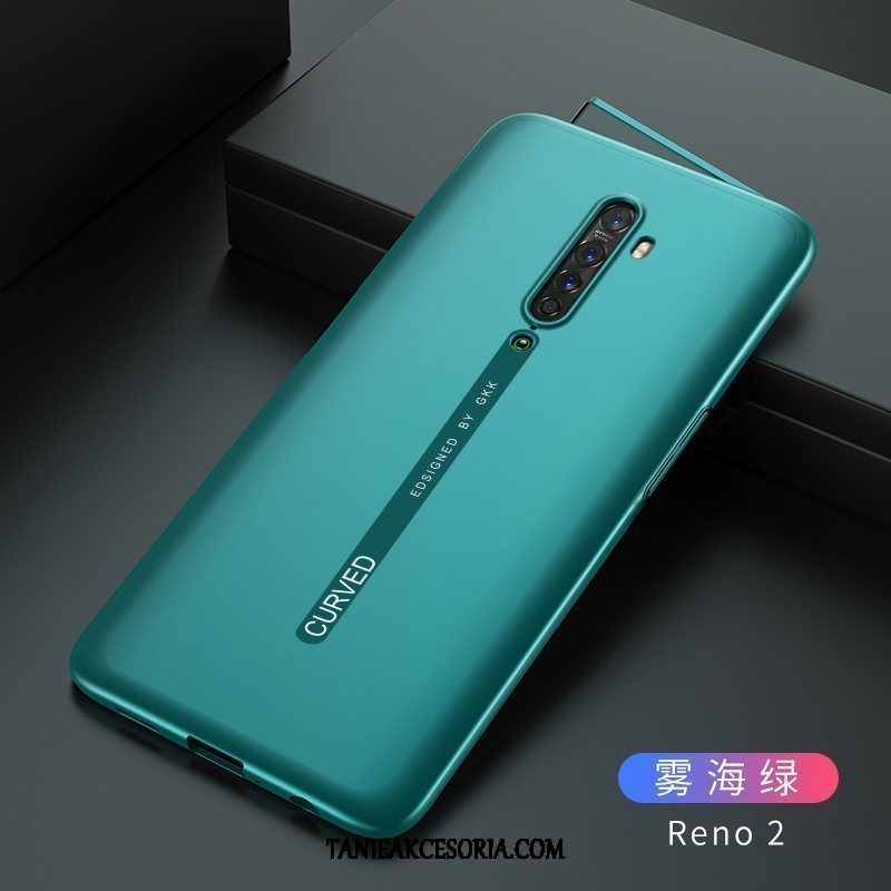 Etui Oppo Reno 2 Kreatywne Zielony Trudno, Pokrowce Oppo Reno 2 Cienkie Filmy Modna Marka