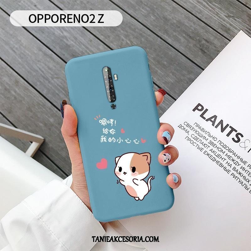 Etui Oppo Reno 2 Z Telefon Komórkowy Zakochani Serce, Futerał Oppo Reno 2 Z Anti-fall Miękki Kotek