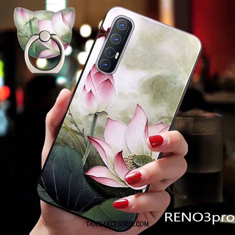 Etui Oppo Reno 3 Pro Miękki Cienkie Telefon Komórkowy, Pokrowce Oppo Reno 3 Pro Nubuku Silikonowe Osobowość