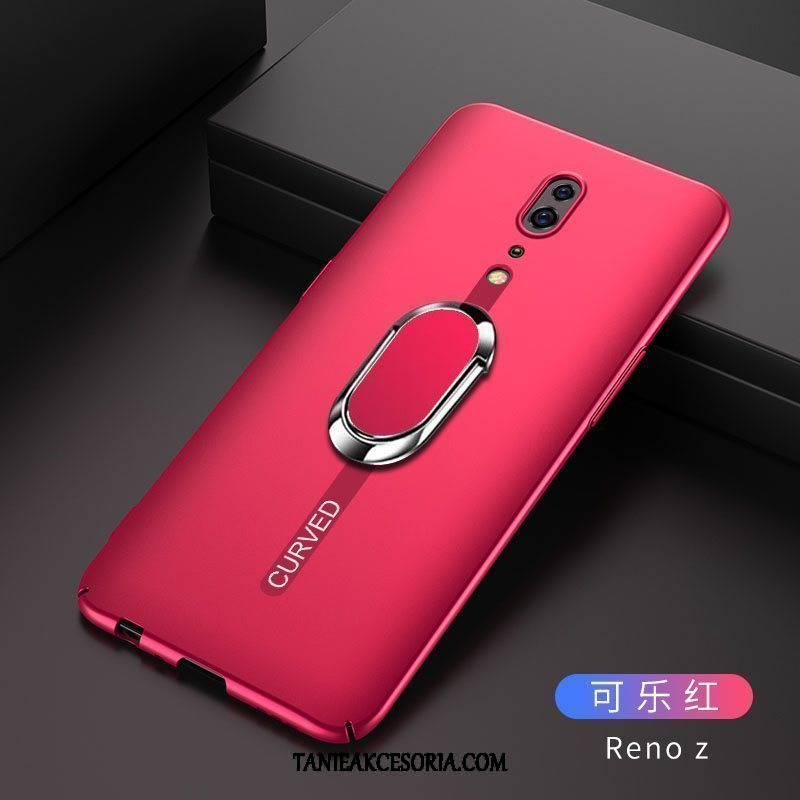 Etui Oppo Reno Z Trudno Anti-fall Tendencja, Obudowa Oppo Reno Z Czerwony Nubuku Telefon Komórkowy