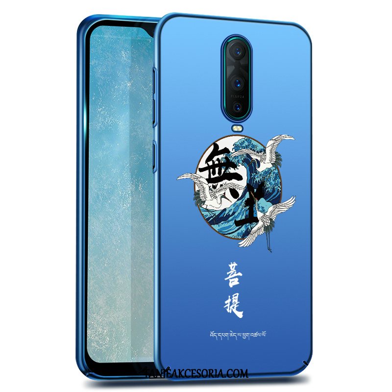 Etui Oppo Rx17 Pro Niebieski Nowy Telefon Komórkowy, Obudowa Oppo Rx17 Pro Cienkie Chiński Styl Czerwony Netto