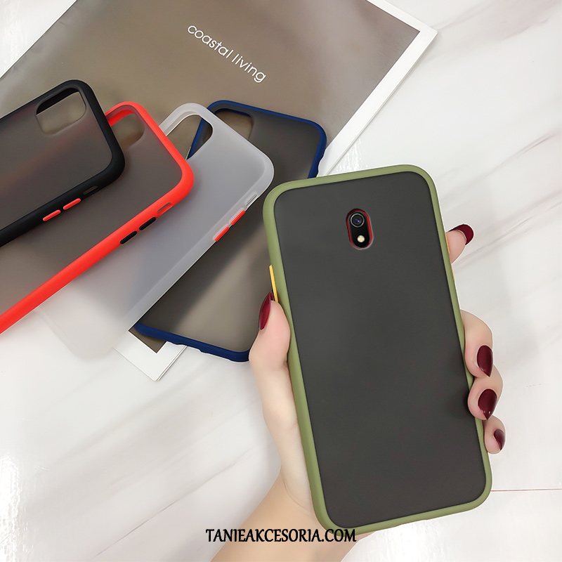 Etui Redmi 8a Czerwony Moda Lekki I Cienki, Futerał Redmi 8a Proste Czerwony Netto Zielony Beige