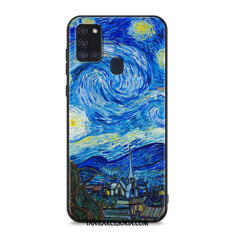 Etui Samsung Galaxy A21s Piękny Gwiazda Telefon Komórkowy, Pokrowce Samsung Galaxy A21s Kreatywne Miękki Osobowość