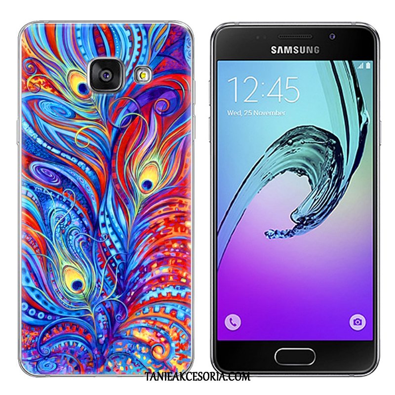 Etui Samsung Galaxy A3 2017 Gorąca Sprzedaż Gwiazda Miękki, Futerał Samsung Galaxy A3 2017 Kolor Purpurowy Nowy