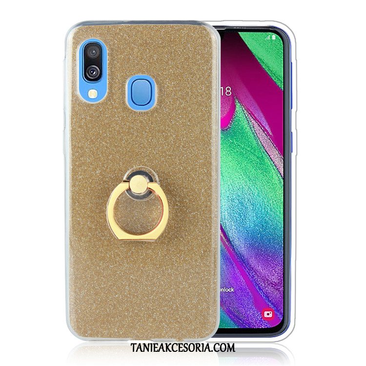 Etui Samsung Galaxy A40 Miękki Ring Proszek, Pokrowce Samsung Galaxy A40 Telefon Komórkowy Kreatywne Proste