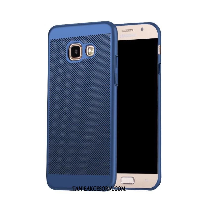 Etui Samsung Galaxy A5 2017 Ochraniacz Niebieski Siatkowe, Pokrowce Samsung Galaxy A5 2017 Chłodzenie Szkło Hartowane Oddychające