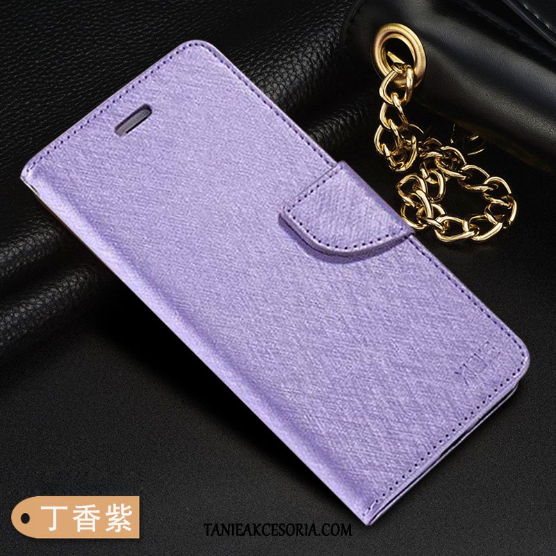 Etui Samsung Galaxy A50s Purpurowy Skórzany Futerał Telefon Komórkowy, Obudowa Samsung Galaxy A50s Gwiazda Ochraniacz