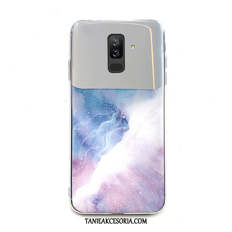 Etui Samsung Galaxy A6+ Szkło Hartowane Gwiazda Telefon Komórkowy, Pokrowce Samsung Galaxy A6+ Anti-fall Filmy Kolor