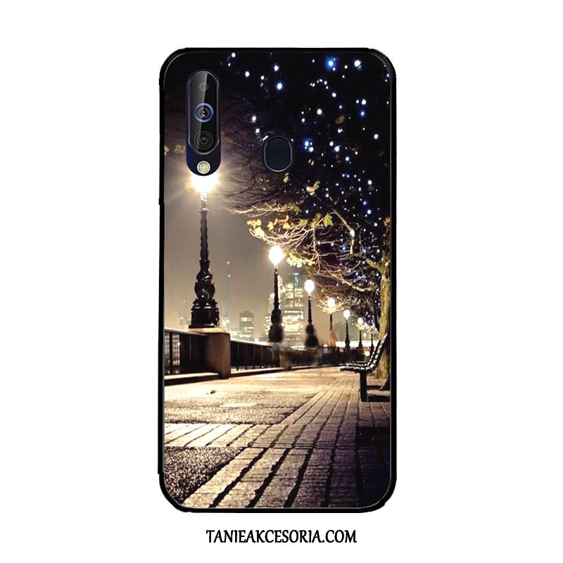Etui Samsung Galaxy A60 Gwiazda Czarny Miękki, Obudowa Samsung Galaxy A60 Telefon Komórkowy Kolor Ochraniacz