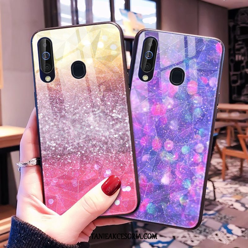 Etui Samsung Galaxy A60 Silikonowe All Inclusive Miękki, Pokrowce Samsung Galaxy A60 Telefon Komórkowy Tendencja Purpurowy