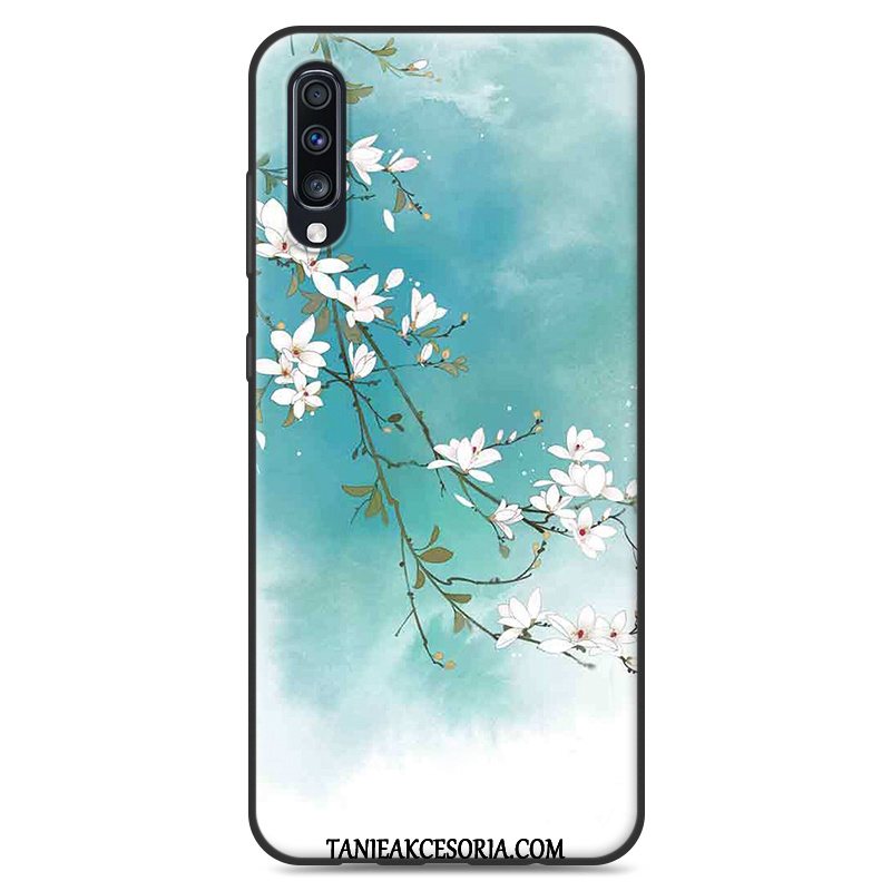 Etui Samsung Galaxy A70 Chiński Styl Telefon Komórkowy Niebieski, Pokrowce Samsung Galaxy A70 Wiatr Sztuka Gwiazda