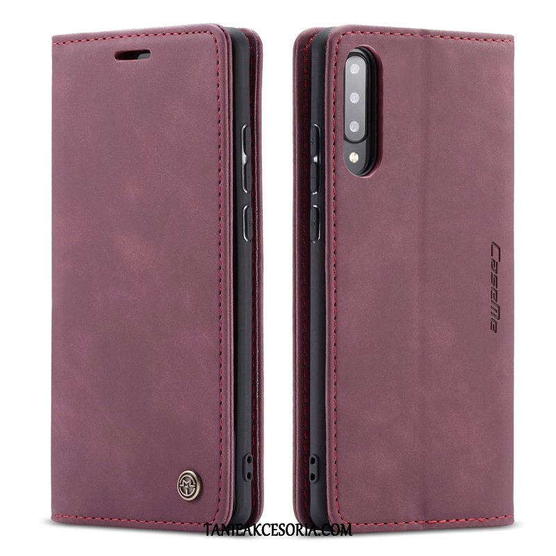 Etui Samsung Galaxy A70s Gwiazda Biznes Filmy, Pokrowce Samsung Galaxy A70s Wspornik Telefon Komórkowy Skórzany Futerał Braun