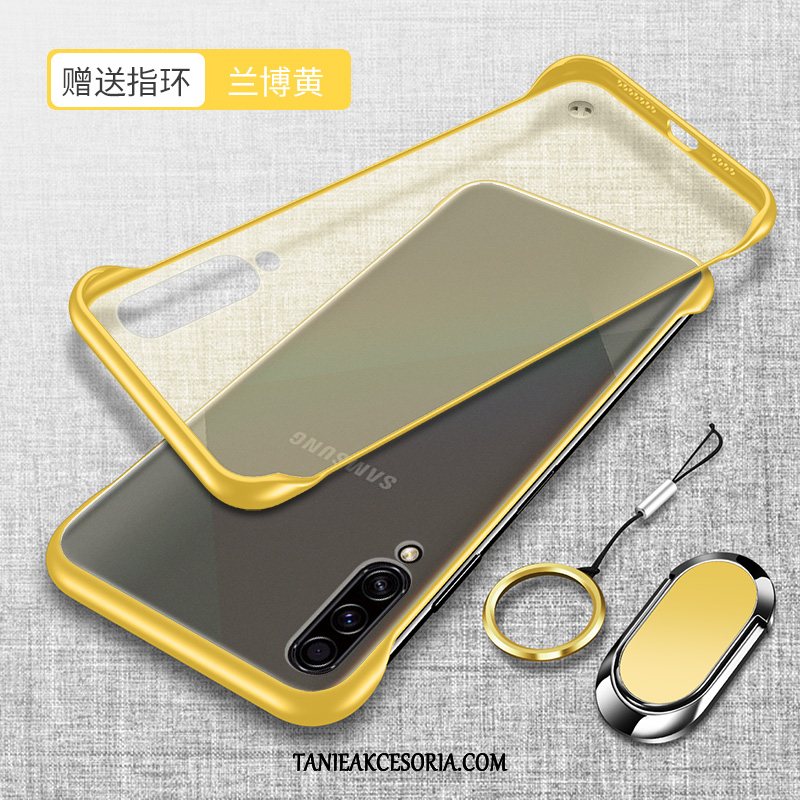 Etui Samsung Galaxy A70s Moda Ochraniacz Telefon Komórkowy, Futerał Samsung Galaxy A70s Przezroczysty Żółty Nowy