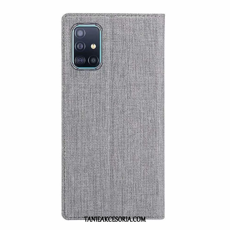 Etui Samsung Galaxy A71 Gwiazda Telefon Komórkowy Karta, Obudowa Samsung Galaxy A71 Płótno All Inclusive Silikonowe