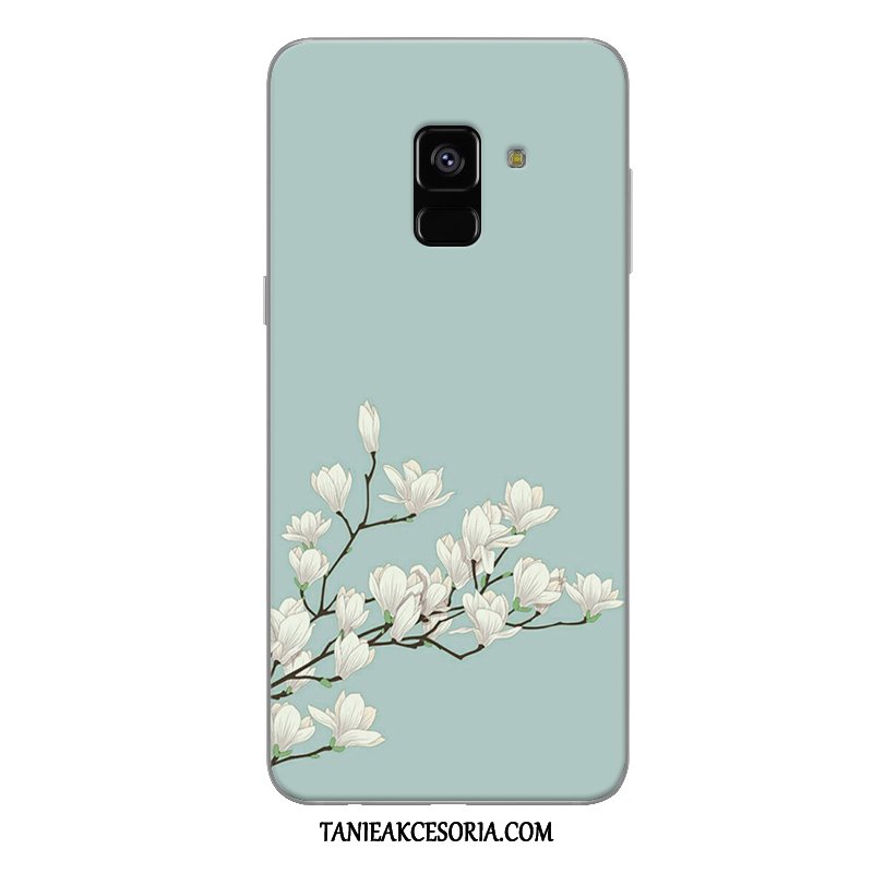 Etui Samsung Galaxy A8 Gwiazda Silikonowe Tendencja, Obudowa Samsung Galaxy A8 Piękny Niebieski All Inclusive