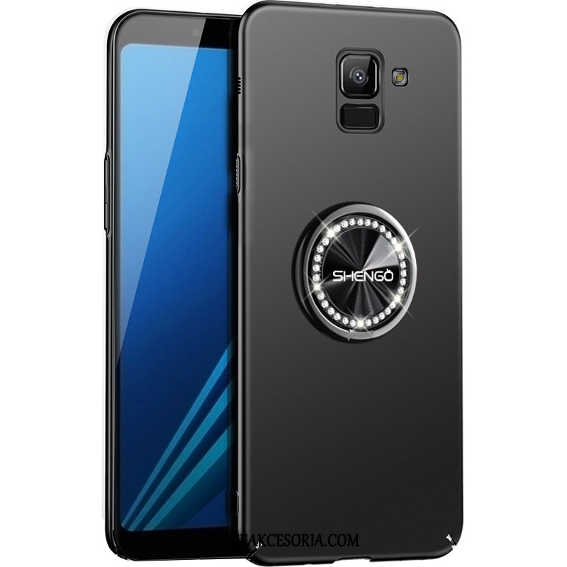 Etui Samsung Galaxy A8 Telefon Komórkowy Ochraniacz Czarny, Futerał Samsung Galaxy A8 Trudno All Inclusive Gwiazda