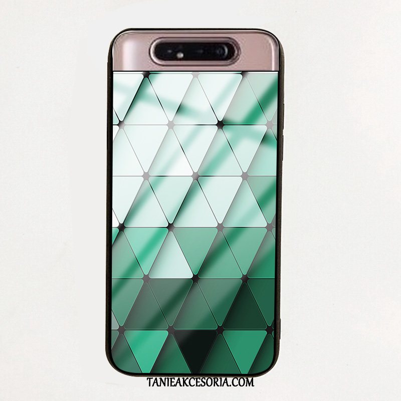 Etui Samsung Galaxy A80 Jasny Telefon Komórkowy Lustro, Pokrowce Samsung Galaxy A80 Anti-fall Wiatr Miękki