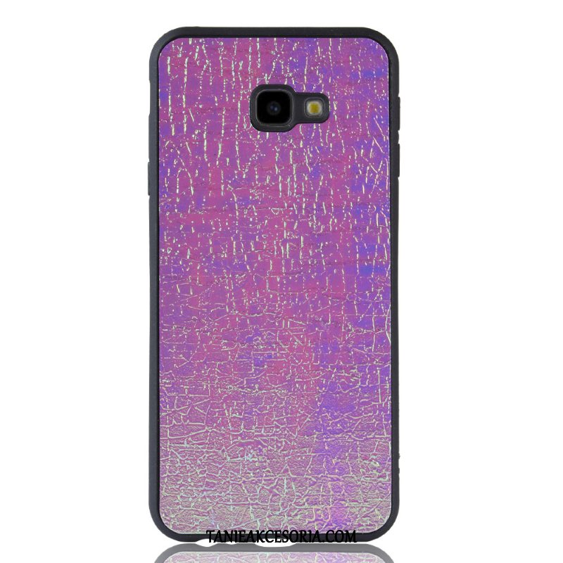 Etui Samsung Galaxy J4+ Gwiazda Kolor Telefon Komórkowy, Futerał Samsung Galaxy J4+ Purpurowy Ochraniacz