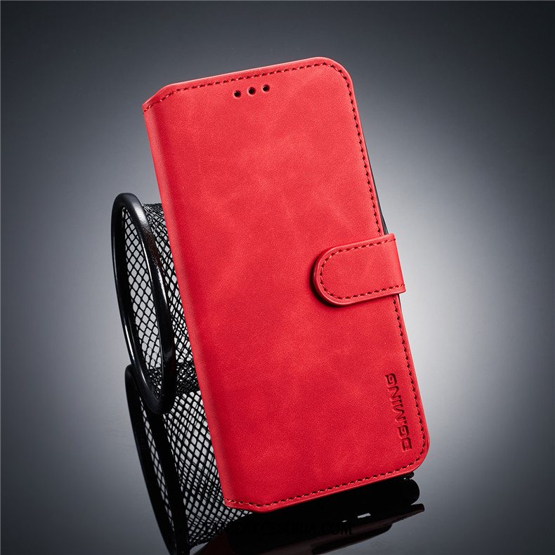 Etui Samsung Galaxy J6 Czerwony Anti-fall Gwiazda, Obudowa Samsung Galaxy J6 Ochraniacz Telefon Komórkowy
