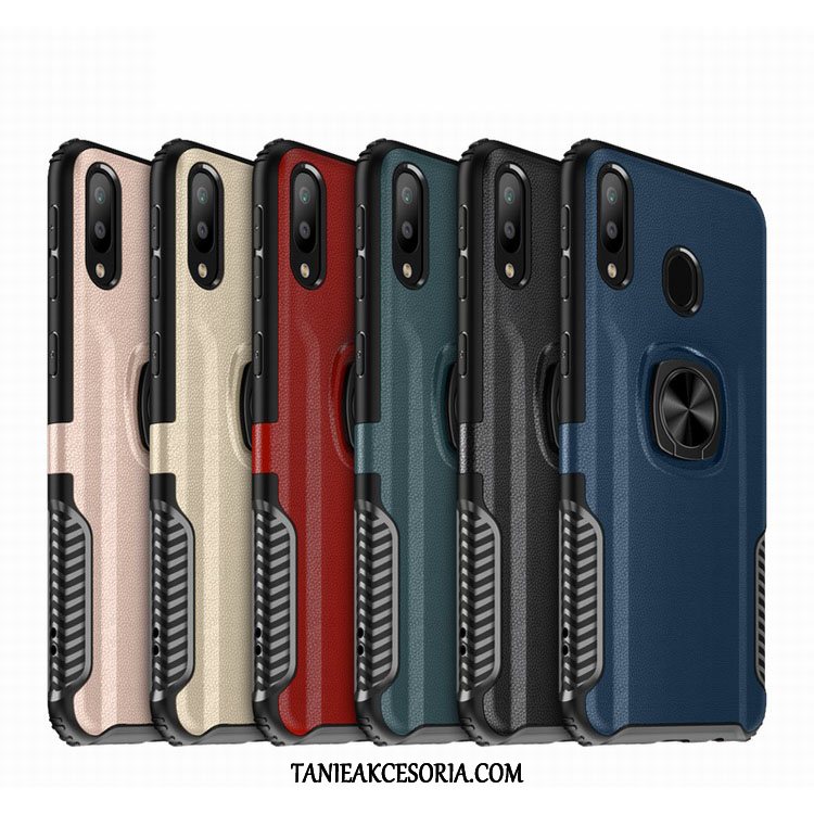 Etui Samsung Galaxy M20 Anti-fall Zielony Wspornik, Futerał Samsung Galaxy M20 Silikonowe Gwiazda Ring