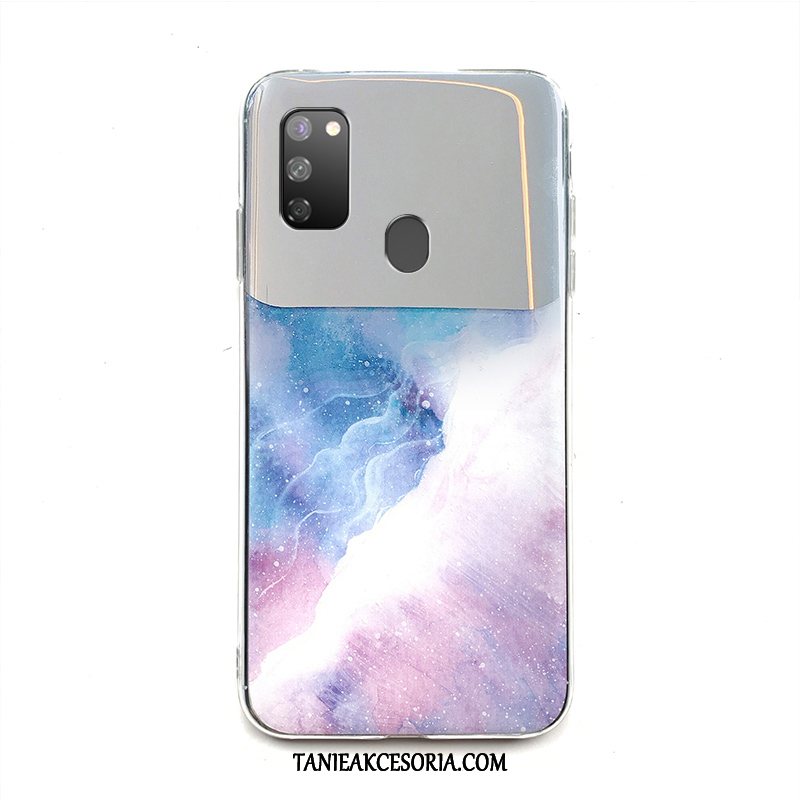 Etui Samsung Galaxy M30s Osobowość Szkło Hartowane Filmy, Pokrowce Samsung Galaxy M30s Purpurowy Trudno Gwiazda