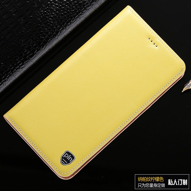 Etui Samsung Galaxy Note 10 All Inclusive Żółty Gwiazda, Obudowa Samsung Galaxy Note 10 Telefon Komórkowy Ochraniacz Skórzany Futerał